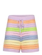 Wallis Bottoms Shorts Casual Shorts Purple Olivia Rubin