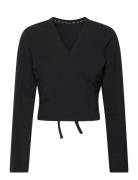Yga Cover-Up Sport Sweatshirts & Hoodies Sweatshirts Black Adidas Perf...