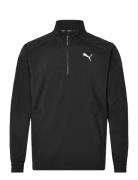 Puma Fit Woven ¼ Zip Sport Sweatshirts & Hoodies Fleeces & Midlayers B...