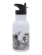 Moomin Graphic, Water Bottle Home Meal Time Multi/patterned Rätt Start