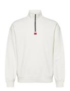 Durty Designers Sweatshirts & Hoodies Sweatshirts White HUGO