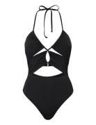 Sol Searcher Piece Sport Swimsuits Black Billabong