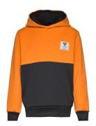 Hmlozzy Hoodie Sport Sweatshirts & Hoodies Hoodies Orange Hummel
