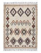 Rug, Kesh, Beige Home Textiles Rugs & Carpets Cotton Rugs & Rag Rugs B...