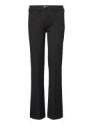 Silvia Suple Bottoms Trousers Flared Black Lois Jeans