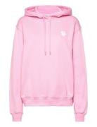 Lona Unikko Placement Tops Sweatshirts & Hoodies Hoodies Pink Marimekk...