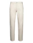 Slh196-Straight Dave 3411 Color Chino W Bottoms Trousers Casual Cream ...