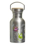 Babblarna - Waterbottle Stainless Steel Home Meal Time Silver Babblarn...