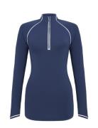 Veronica Sun Protection Sport Sweatshirts & Hoodies Sweatshirts Blue O...