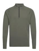 Halo Sorona Half Zip Sport T-Langærmet Skjorte Green HALO