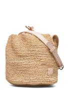 Eleni Rounded Straw Bag Designers Small Shoulder Bags-crossbody Bags B...
