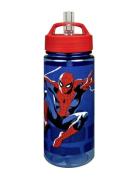 Marvel Spiderman Drinking Bottle Home Meal Time Blue Undercover