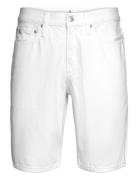 Slim Short Bottoms Shorts Denim White Calvin Klein Jeans
