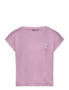 Hmlrillo T-Shirt S/S Sport T-Kortærmet Skjorte Pink Hummel
