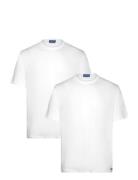 Blue2_Naolo Tops T-Kortærmet Skjorte White HUGO BLUE