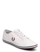 Kingston Twill Low-top Sneakers White Fred Perry