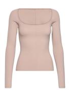 Studio Ballerina Long Sleeve Sport T-shirts & Tops Long-sleeved Brown ...