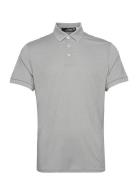 Custom Slim Fit Performance Polo Shirt Sport Polos Short-sleeved Grey ...