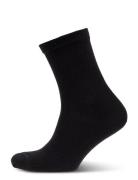 Wool Rib Socks Lingerie Socks Regular Socks Black Mp Denmark