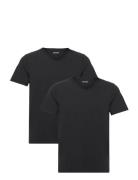 Style Amado 2-Pack Tops T-Kortærmet Skjorte Black MUSTANG