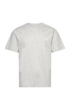 Regular T-Shirt Short Sleeve Designers T-Kortærmet Skjorte Grey HAN Kj...