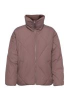 Anf Womens Outerwear Foret Jakke Pink Abercrombie & Fitch