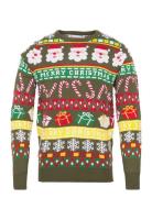 The Perfect Christmas Jumper Tops Knitwear Round Necks Multi/patterned...