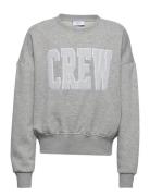 Emma Crew Sweat Tops Sweatshirts & Hoodies Sweatshirts Grey Grunt