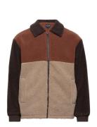 Jesse Pile Jacket Tops Sweatshirts & Hoodies Fleeces & Midlayers Multi...