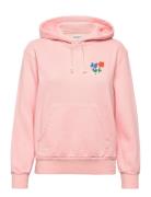 Flower Patch Hoddie Sweatshirt Tops Sweatshirts & Hoodies Hoodies Pink...