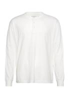 Anf Mens Knits Tops T-Langærmet Skjorte White Abercrombie & Fitch