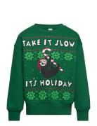 Sweatshirt Sky Christmas Uni Tops Sweatshirts & Hoodies Sweatshirts Gr...
