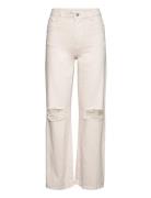 Widet Bottoms Jeans Wide Jeans White Mango