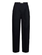 Heavy Twill Paria Pants Bottoms Trousers Suitpants Black Mads Nørgaard