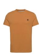 Short Sleeve Tee Designers T-Kortærmet Skjorte Orange Timberland