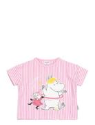 Dancers T-Shirt Tops T-Kortærmet Skjorte Pink Martinex