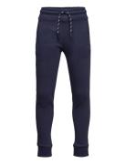 Cotton Jogger-Style Trousers Bottoms Sweatpants Navy Mango