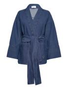 Structured Cotton Kimono Jacket Outerwear Jackets Light-summer Jacket ...