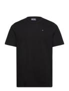 T-Just-Microdiv T-Shirt Tops T-Kortærmet Skjorte Black Diesel