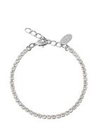 Mini Zara Bracelet Rhodium Accessories Jewellery Bracelets Chain Brace...