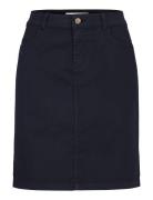 Chino Skirt Kort Nederdel Navy Newhouse