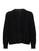 Slflulu Ls Knithort Cardigan Tops Knitwear Cardigans Black Selected Fe...