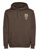 Trenton Hood Designers Sweatshirts & Hoodies Hoodies Brown Morris