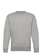 Tjm Regular Fleece C Neck Tops Sweatshirts & Hoodies Sweatshirts Grey ...