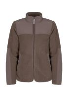Phoebe Pile Jacket Sport Sweatshirts & Hoodies Fleeces & Midlayers Bro...