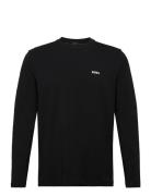 Tee Long Sport T-Langærmet Skjorte Black BOSS