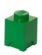 Lego Storage Brick 1 Home Kids Decor Storage Storage Boxes Green LEGO ...