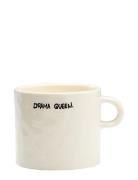 Drama Queen Mug Home Tableware Cups & Mugs Coffee Cups White Anna + Ni...