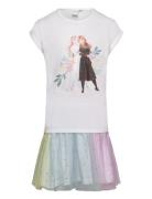 Tshirt & Skirt Sets Sets With Short-sleeved T-shirt White Frost