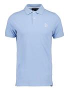 Ville Usx Pike 3 Tops Polos Short-sleeved Blue Didriksons
